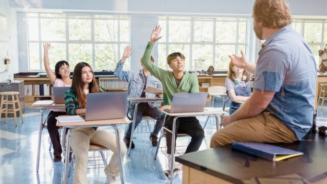 Highschool classroom management hero