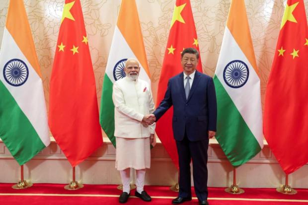 PM Narendra Modi met with President Xi Jinping in Tianjin on the sidelines of the SCO Summit. Both leaders agreed on the importance of maintaining peace and tranquillity in border areas and reaffirmed their commitment to cooperation based on mutual respect, mutual interest and mutual sensitivity. (Image Source: X/@narendramodi)