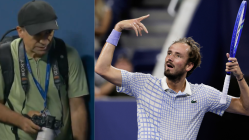US Open 2025 In Pics: Crowd boos during Medvedev-Bonzi clash as photographer’s walk-in triggers controversy on court 