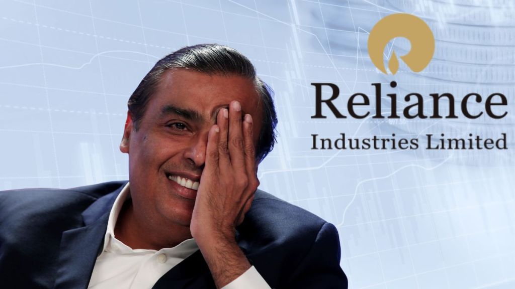Reliance Industries shares, RIL share price, Reliance AGM 2025, Mukesh Ambani speech