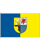 Fahne von Landkreis Mecklenburgische Seenplatte