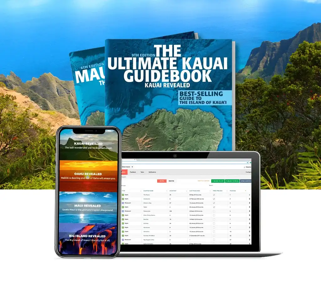 Digital Solution for Award-Winning Island Guidebooks