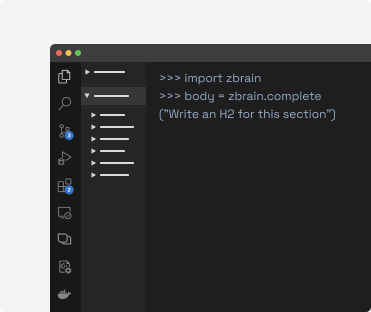 API